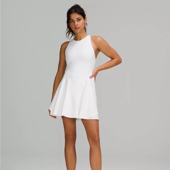 lululemon athletica Dresses & Skirts - Lululemon Court Crush Dress, Tennis, White, Size 4, NWT